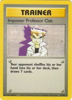 Impostor Professor Oak