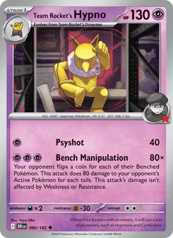 Team Rocket's Hypno