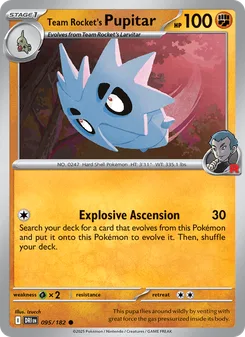 Team Rocket's Pupitar