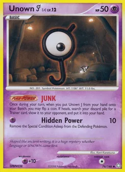 Unown J