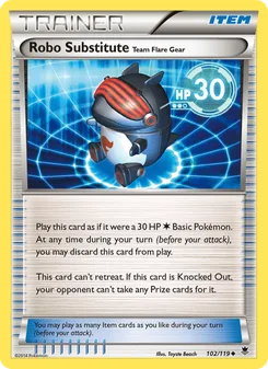Robo Substitute Team Flare Gear