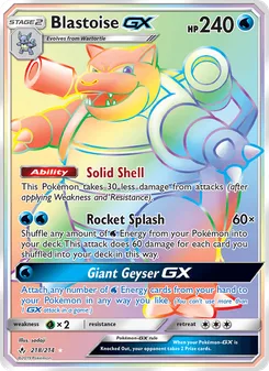 Blastoise GX